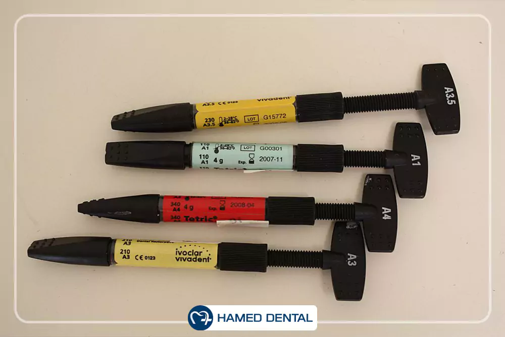 انواع کامپوزیت دندان پزشکی