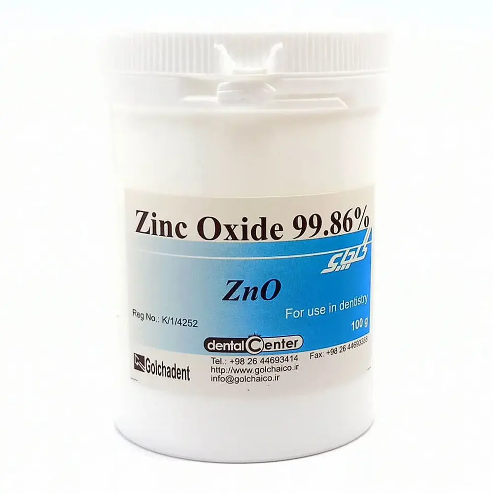پودر زینک اکساید ۱۰۰ گرمی گلچای