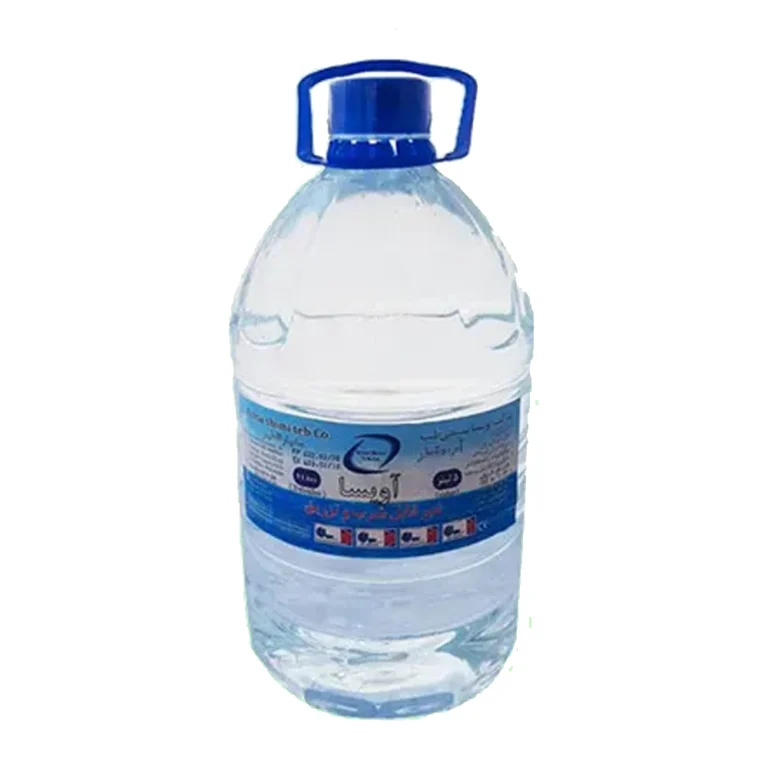 آب مقطر ۵ لیتری آویسا شیمی طب